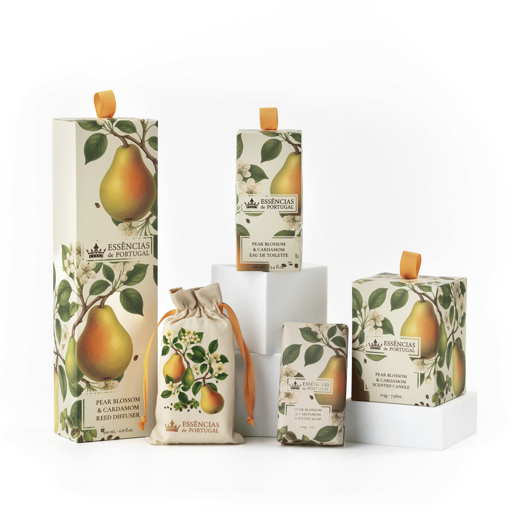 Sachet Sabonete Canto IX - Flor de Pereira e Cardamomo