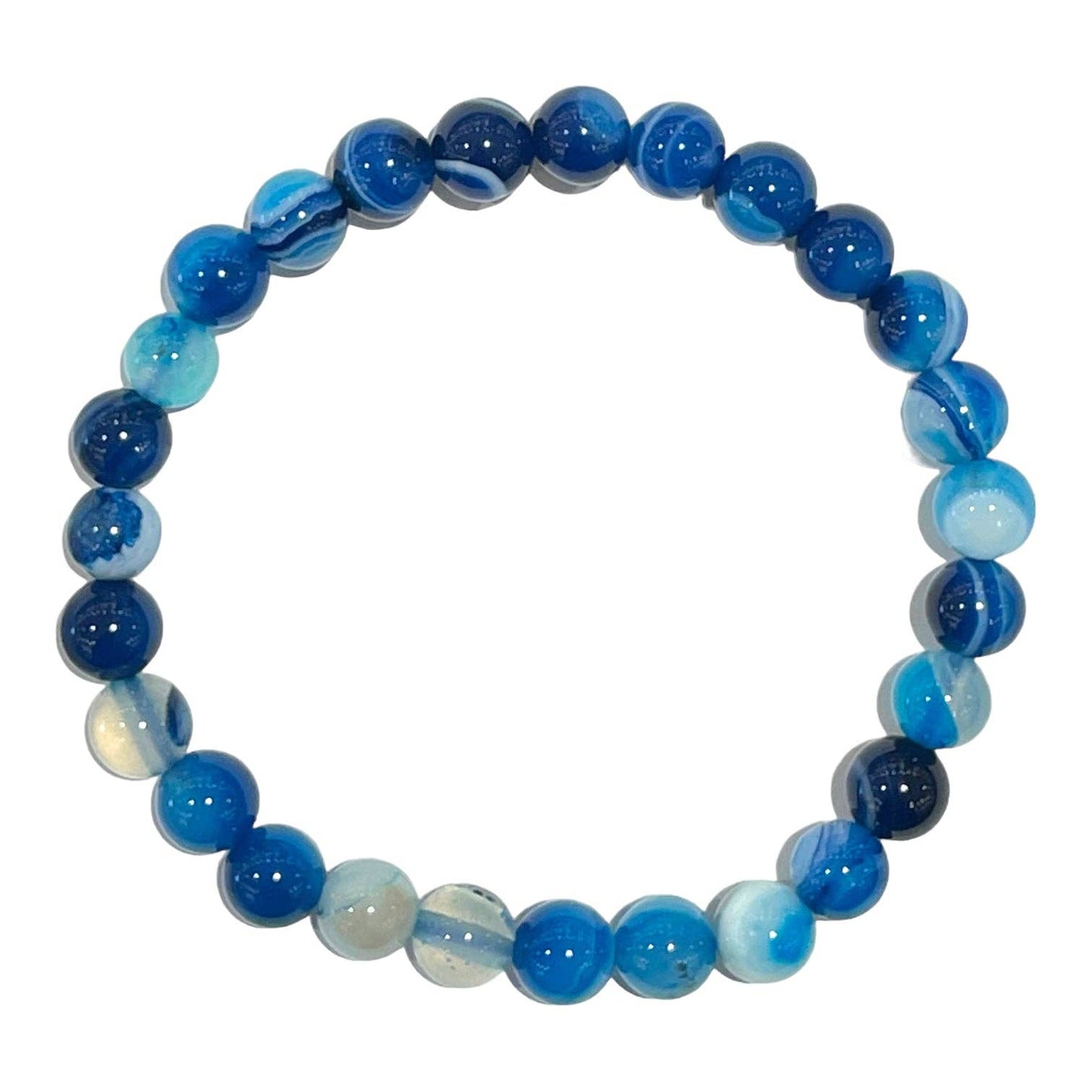 Blue Agate A bracelet