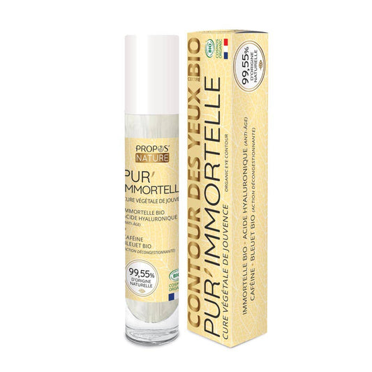 Organic Eye Contour Pur'immortelle - Puffiness & Dark Circles - 15ml