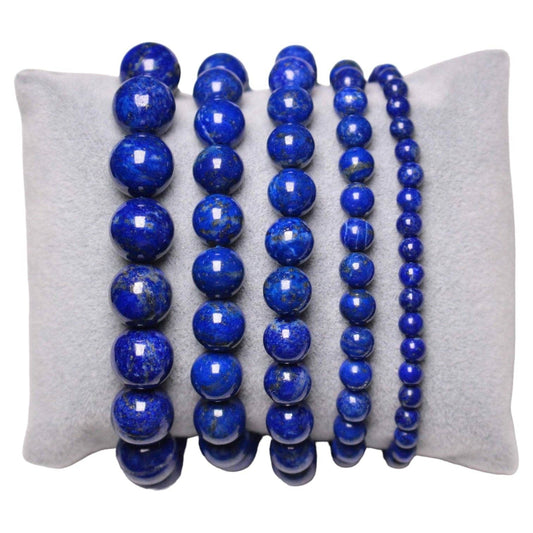 Untinted AA+ lapis lazuli bracelet