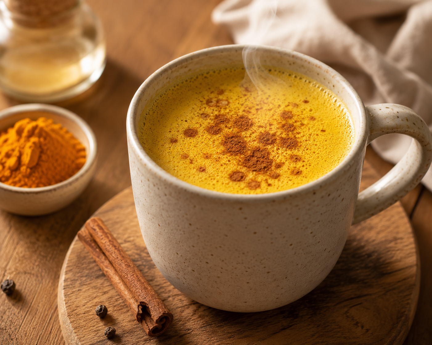 Golden Turmeric Latte: A Cozy Anti-Inflammatory Ritual in a Cup