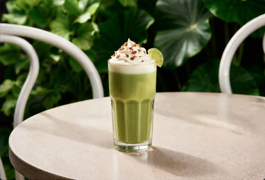 Creamy Vanilla Matcha Latte