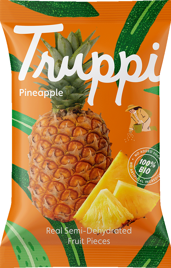 Organic Dried Pineapple
