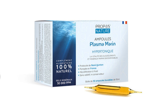 Hypertonic Seawater - Marine Plasma - Quinton - 30,000 Ppm