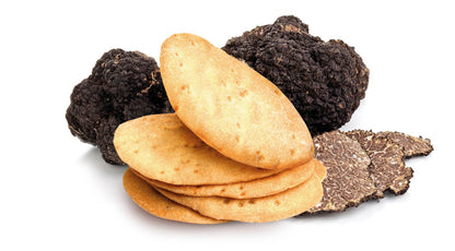 Crackers with Truffle & Olive Oil (snack) Cracker with truffle