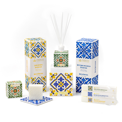 Azulejo Decorativo - Azulejos de Portugal - Limão & Manjerico