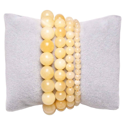 Yellow calcite bracelet A