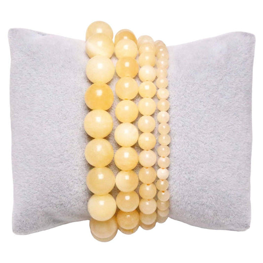 Yellow calcite bracelet A