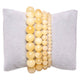 Yellow calcite bracelet A
