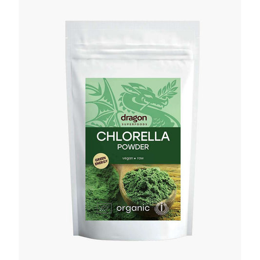 Chlorella, powder, organic, Dragon Superfoods, 200g