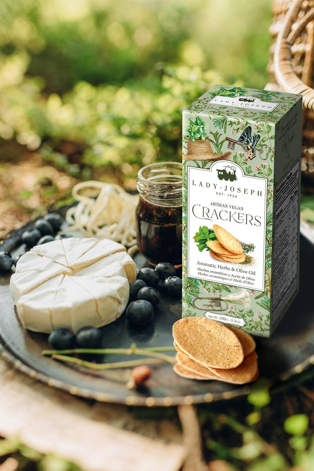 Galletas Veganas Artesanas con Hierbas Aromáticas