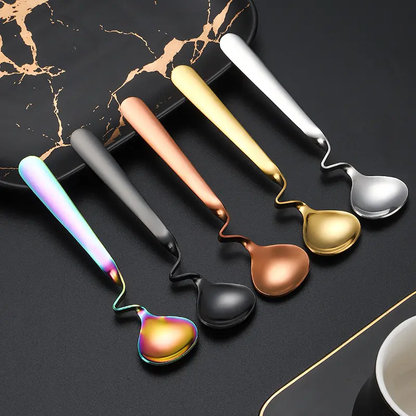 Twist - Hanging Spoon - Coffee, Tea, Dessert - 4 Colors