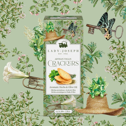 Galletas Veganas Artesanas con Hierbas Aromáticas