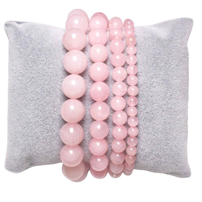 Pink quartz bracelet A