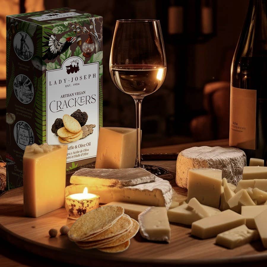 Crackers with Truffle & Olive Oil (snack) Cracker with truffle