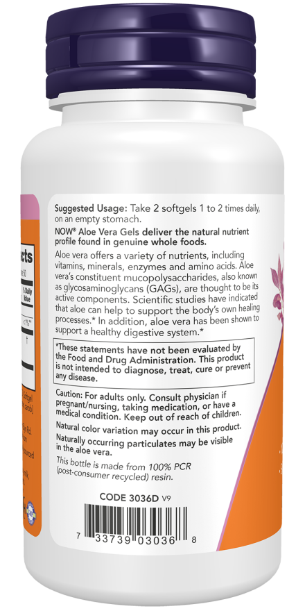 Aloe Vera 10,000 mg Softgels