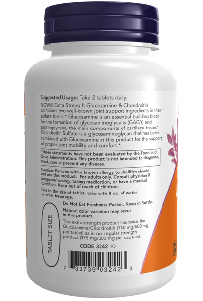 Glucosamine & Chondroitin Extra Strength Tablets