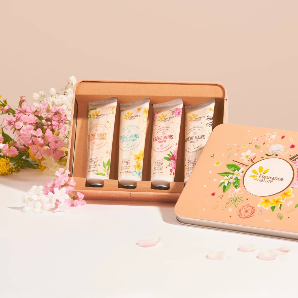 Peach Hand Set - Floral Escape
