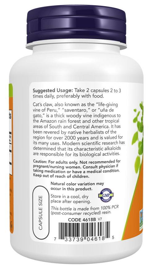 Cat's Claw 500 mg Veg Capsules