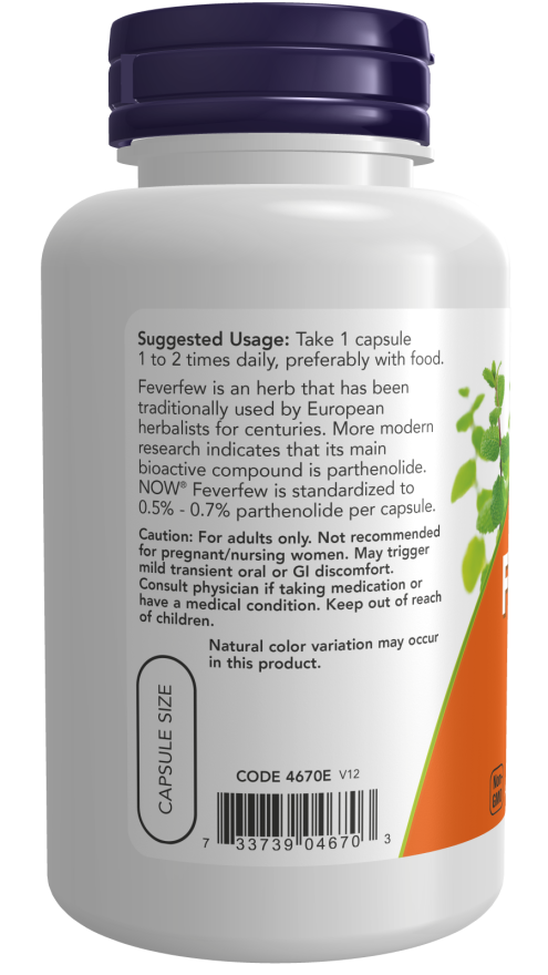 Feverfew Veg Capsules