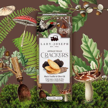 Crackers with Truffle & Olive Oil (snack) Cracker with truffle