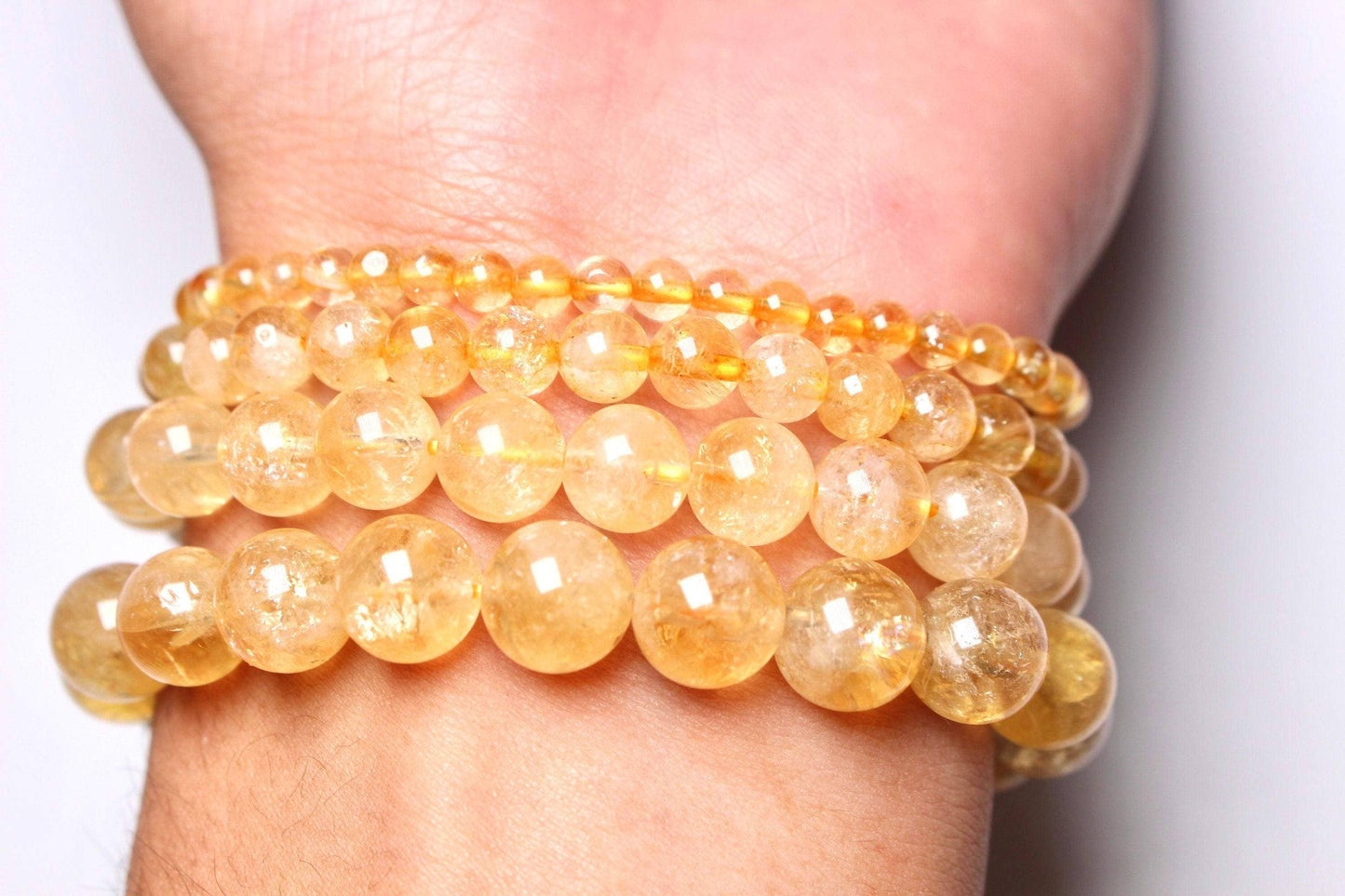 Heated Citrine A+ bracelet