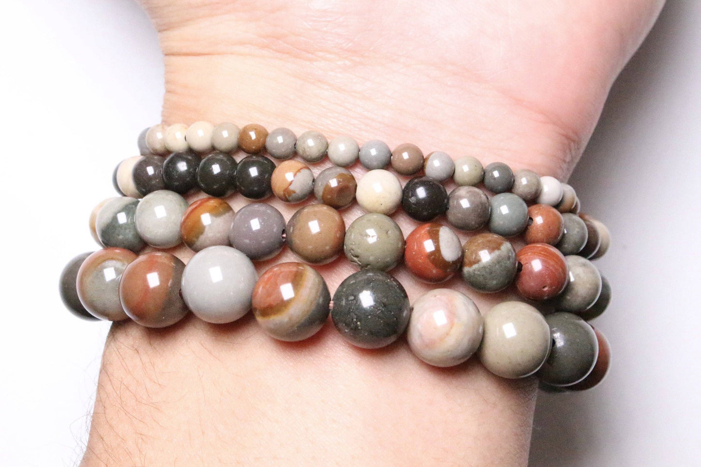 Polychrome Jasper Bracelet A