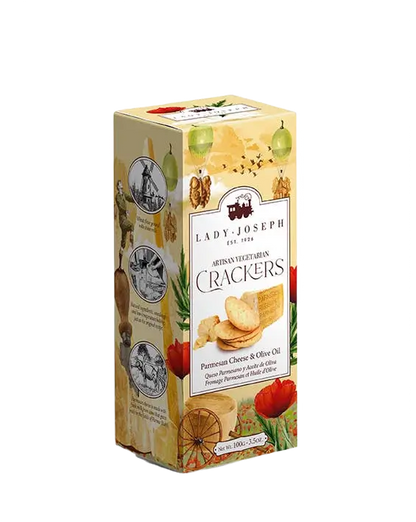 Parmesan and Olive Oil Crackers (Cheese snack)