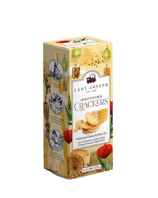 Parmesan and Olive Oil Crackers (Cheese snack)