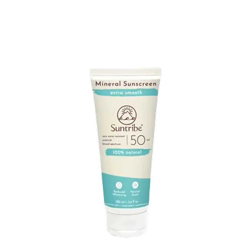 Suntribe Extra Smooth Mineral Sunscreen Spf50 100ml
