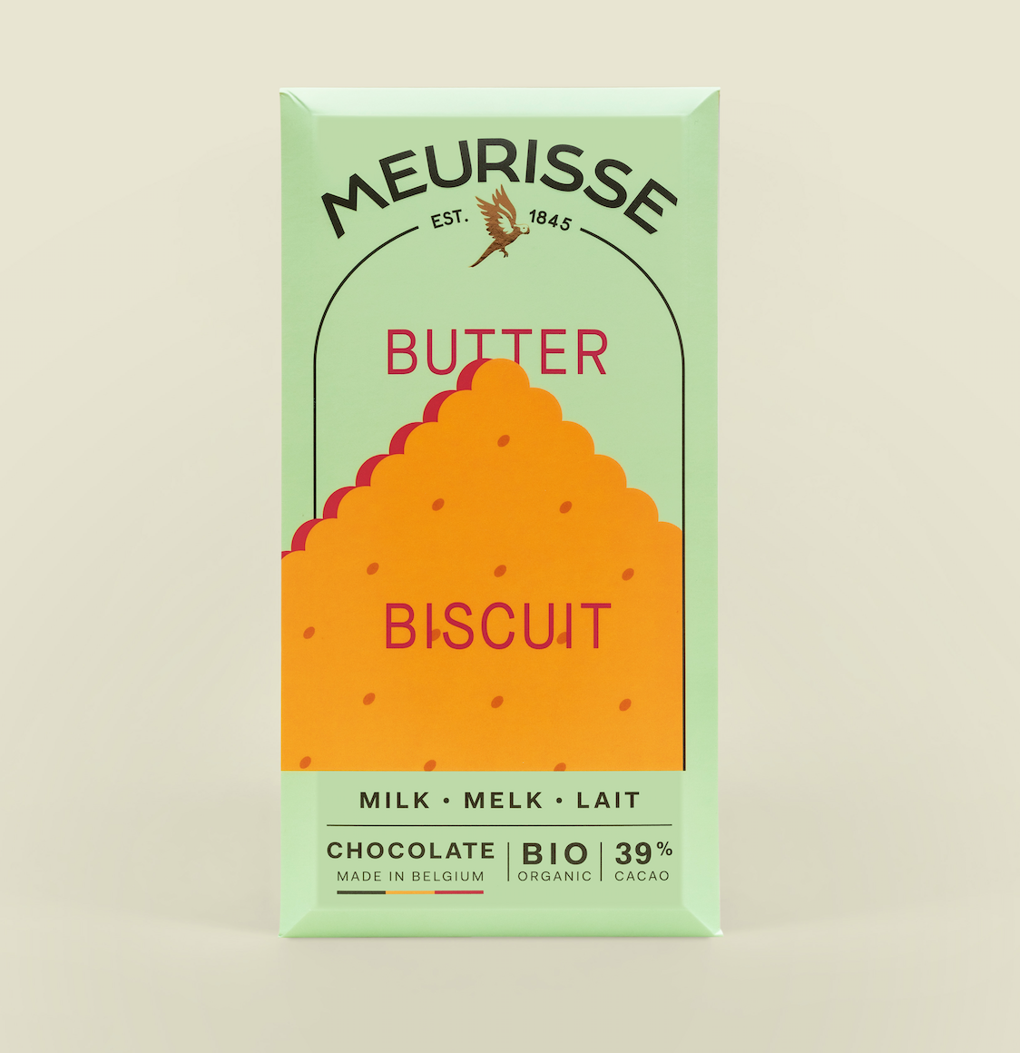 Organic Milk Chocolate with Butter Biscuit