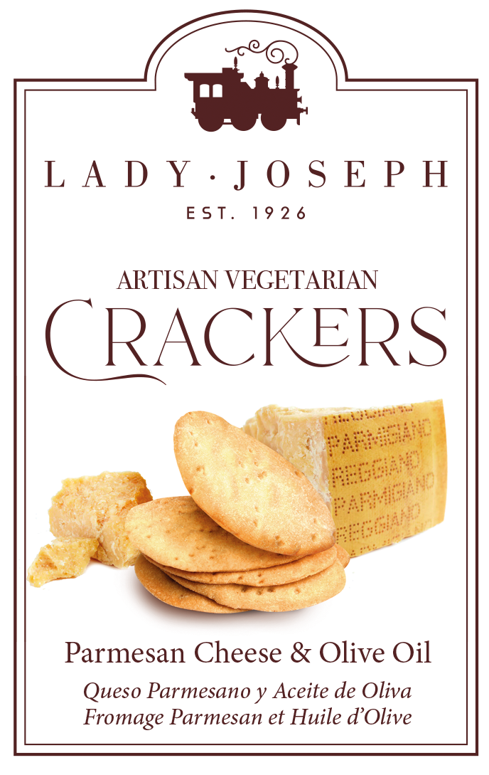 Parmesan and Olive Oil Crackers (Cheese snack)