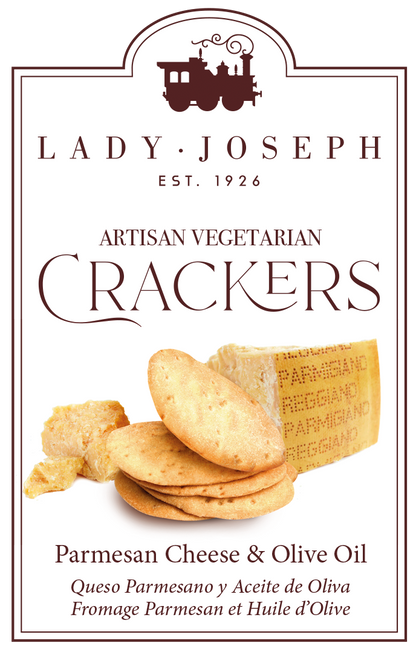 Parmesan and Olive Oil Crackers (Cheese snack)