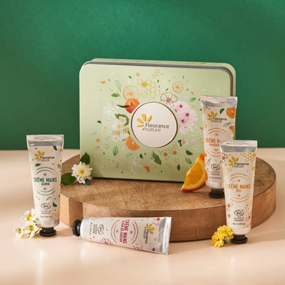 Green hands awakening of the senses box
