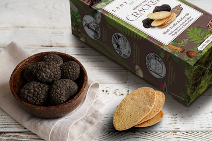 Crackers with Truffle & Olive Oil (snack) Cracker with truffle