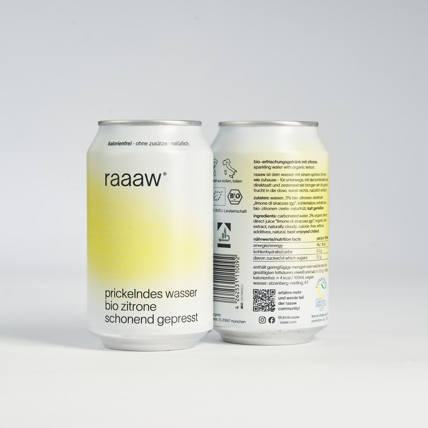 Raaaw organic lemon