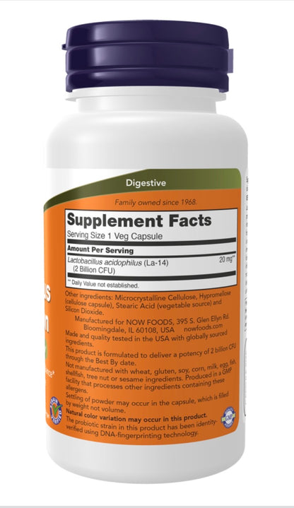 Acidophilus Two Billion Veg Capsules