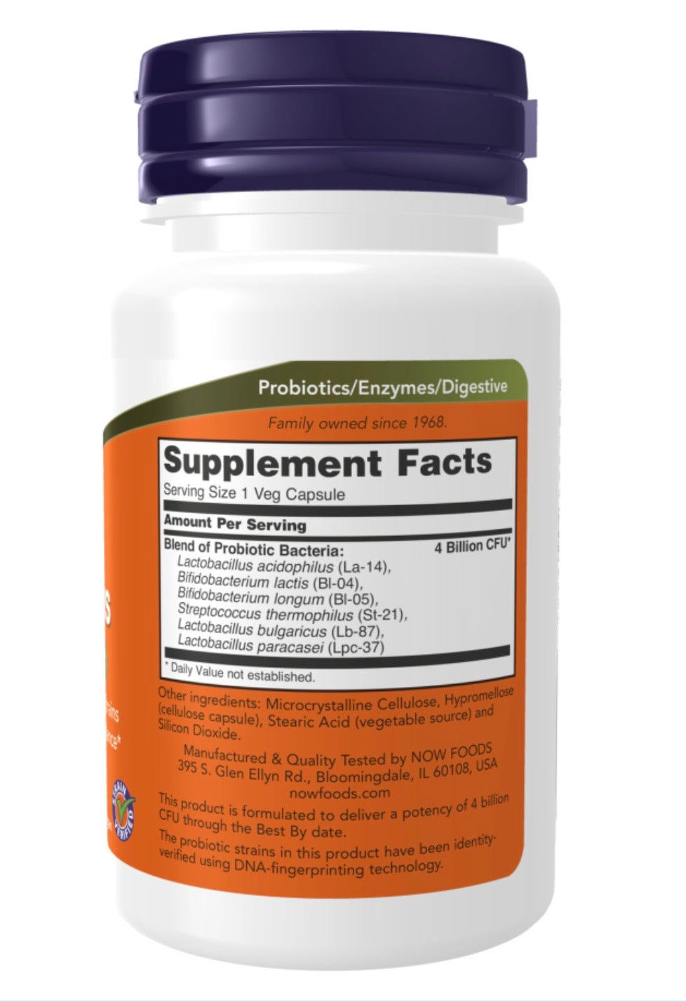 Acidophilus 4x6 Veg Capsules