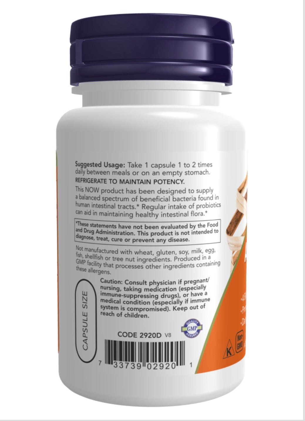 Acidophilus 4x6 Veg Capsules