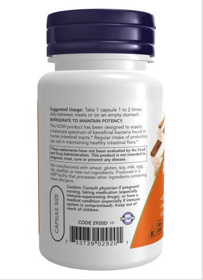 Acidophilus 4x6 Veg Capsules