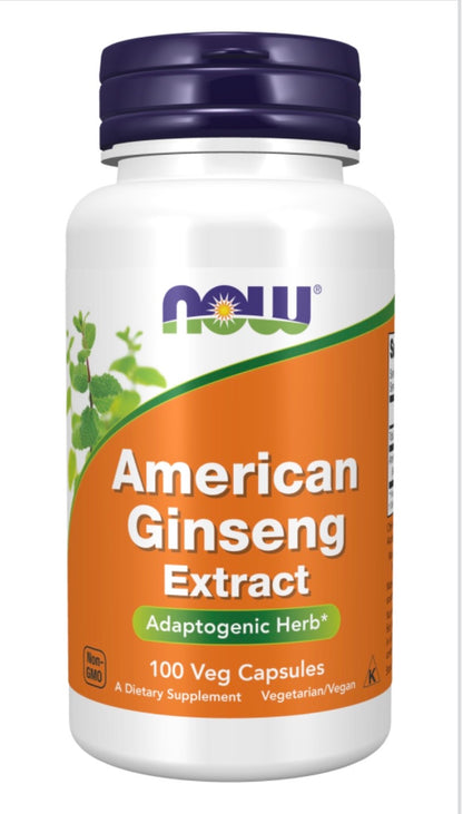 American Ginseng Extract Veg Capsules