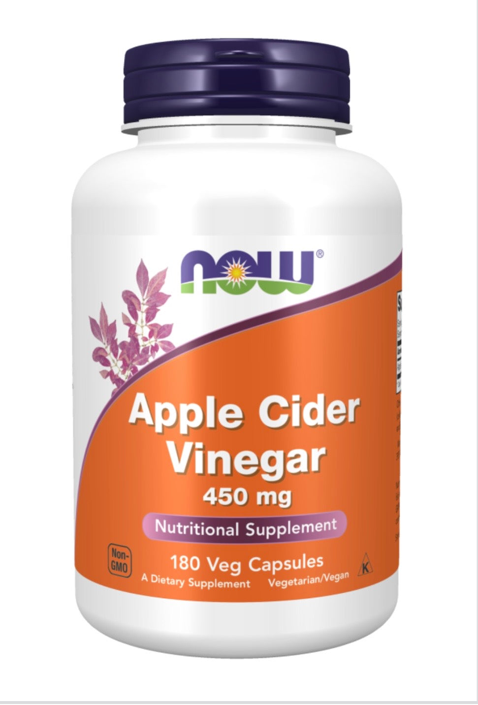 Apple Cider Vinegar 450 mg Veg Capsules