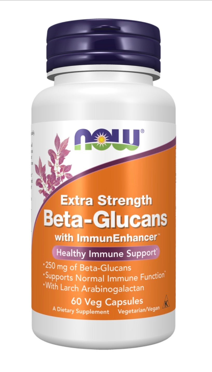 Beta-Glucans with ImmunEnhancer™, Extra Strength Veg Capsules