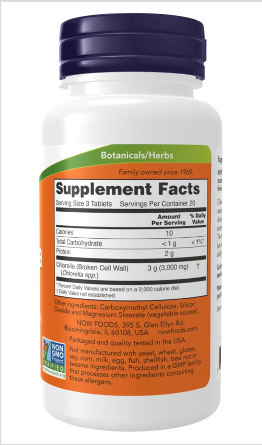 Chlorella 1000 mg Tablets