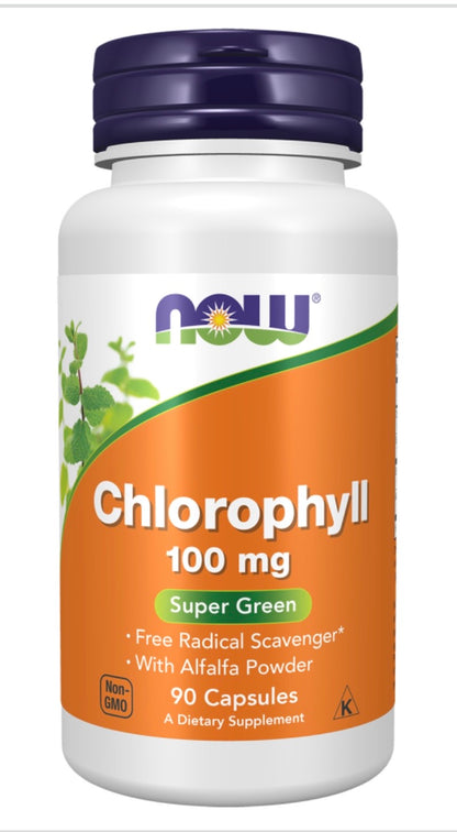 Chlorophyll 100 mg Capsules