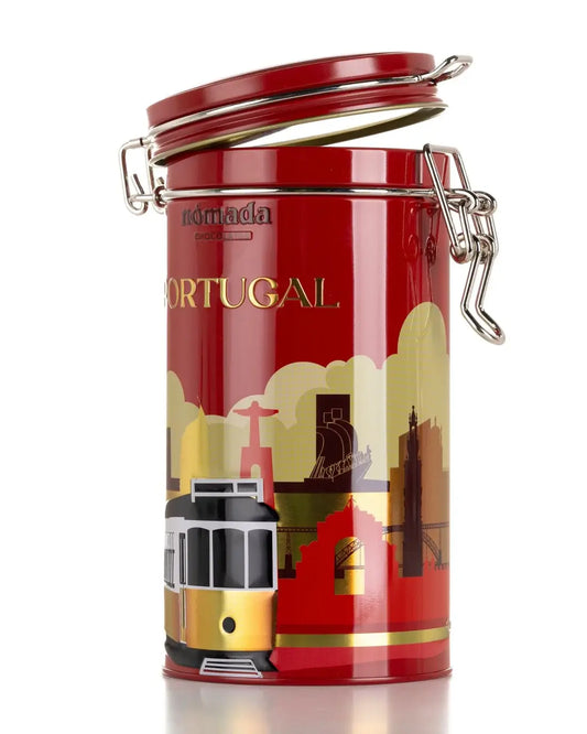 Portugal Chocolate Bonbon Tin 115g - Nómada Chocolates