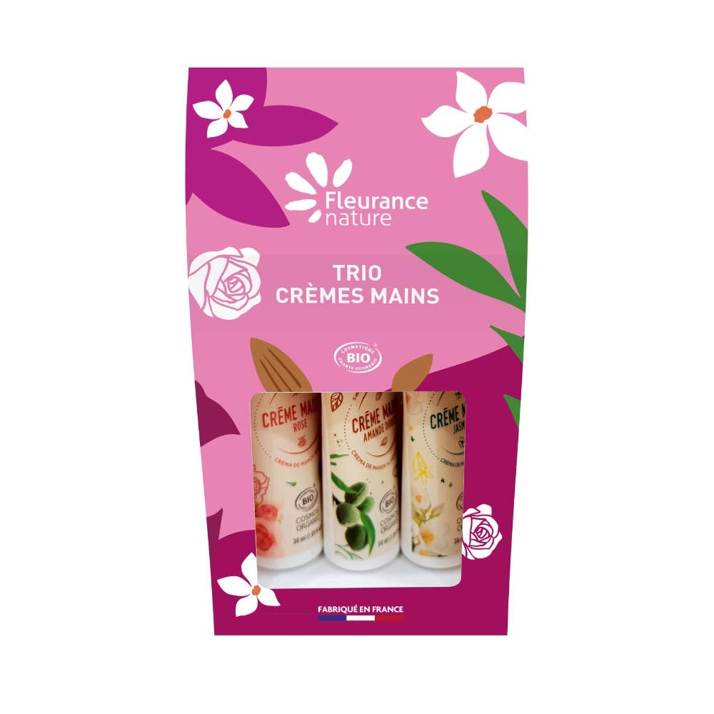 Trio Hand Creams Almond Rose Jasmine