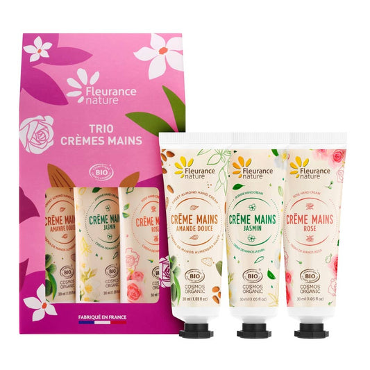 Trio Hand Creams Almond Rose Jasmine