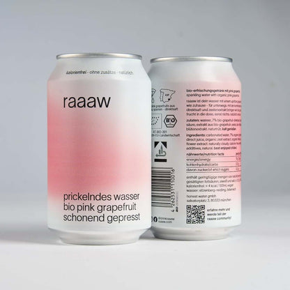 Raaaw organic pink grapefruit
