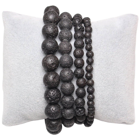 Lava stone bracelet A
